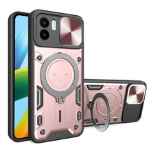 Load image into Gallery viewer, CD Texture Sliding Camshield Magnetic Holder Phone Case, For Xiaomi Poco M5 5G, For Xiaomi Redmi A1 4G, For Xiaomi Redmi Note 11 Global, For Xiaomi Redmi K40S / Poco F4, For Xiaomi Poco M4 Pro 4G, For Xiaomi Poco X4 Pro 5G, For Xiaomi Redmi Note 11 4G ...