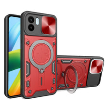 Load image into Gallery viewer, CD Texture Sliding Camshield Magnetic Holder Phone Case, For Xiaomi Poco M5 5G, For Xiaomi Redmi A1 4G, For Xiaomi Redmi Note 11 Global, For Xiaomi Redmi K40S / Poco F4, For Xiaomi Poco M4 Pro 4G, For Xiaomi Poco X4 Pro 5G, For Xiaomi Redmi Note 11 4G ...