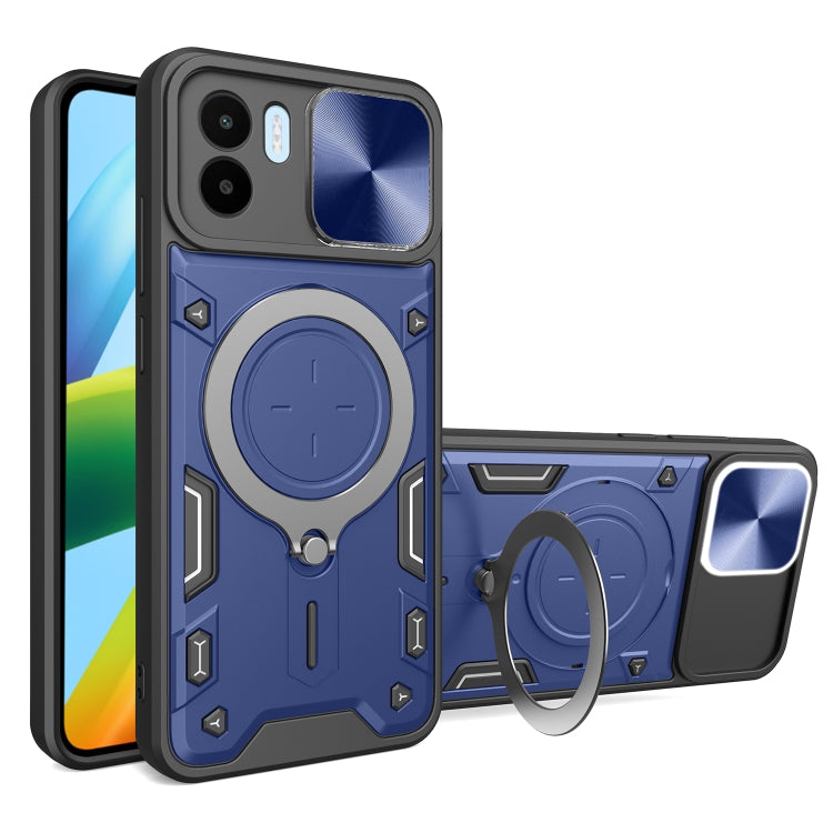 CD Texture Sliding Camshield Magnetic Holder Phone Case, For Xiaomi Poco M5 5G, For Xiaomi Redmi A1 4G, For Xiaomi Redmi Note 11 Global, For Xiaomi Redmi K40S / Poco F4, For Xiaomi Poco M4 Pro 4G, For Xiaomi Poco X4 Pro 5G, For Xiaomi Redmi Note 11 4G ...