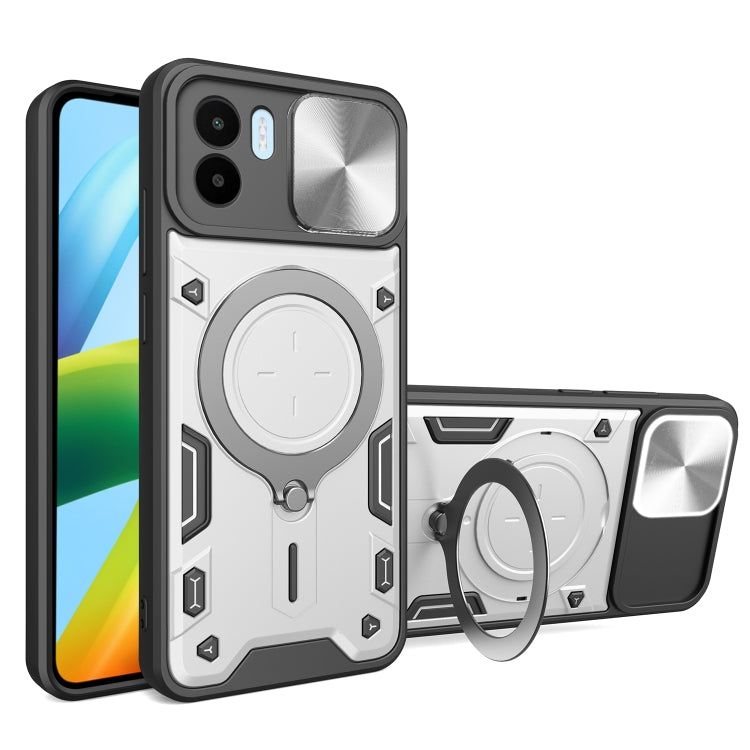 CD Texture Sliding Camshield Magnetic Holder Phone Case, For Xiaomi Poco M5 5G, For Xiaomi Redmi A1 4G, For Xiaomi Redmi Note 11 Global, For Xiaomi Redmi K40S / Poco F4, For Xiaomi Poco M4 Pro 4G, For Xiaomi Poco X4 Pro 5G, For Xiaomi Redmi Note 11 4G ...