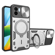 Load image into Gallery viewer, CD Texture Sliding Camshield Magnetic Holder Phone Case, For Xiaomi Poco M5 5G, For Xiaomi Redmi A1 4G, For Xiaomi Redmi Note 11 Global, For Xiaomi Redmi K40S / Poco F4, For Xiaomi Poco M4 Pro 4G, For Xiaomi Poco X4 Pro 5G, For Xiaomi Redmi Note 11 4G ...