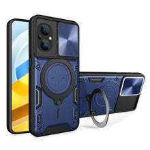 Load image into Gallery viewer, CD Texture Sliding Camshield Magnetic Holder Phone Case, For Xiaomi Poco M5 5G, For Xiaomi Redmi A1 4G, For Xiaomi Redmi Note 11 Global, For Xiaomi Redmi K40S / Poco F4, For Xiaomi Poco M4 Pro 4G, For Xiaomi Poco X4 Pro 5G, For Xiaomi Redmi Note 11 4G ...