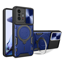 Load image into Gallery viewer, CD Texture Sliding Camshield Magnetic Holder Phone Case, For Xiaomi 11T, For Xiaomi Mi 11 Lite 4G / 5G, For Xiaomi Redmi Note 10 Pro 4G, For Xiaomi Redmi Note 9 4G