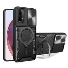 Load image into Gallery viewer, CD Texture Sliding Camshield Magnetic Holder Phone Case, For Xiaomi 11T, For Xiaomi Mi 11 Lite 4G / 5G, For Xiaomi Redmi Note 10 Pro 4G, For Xiaomi Redmi Note 9 4G