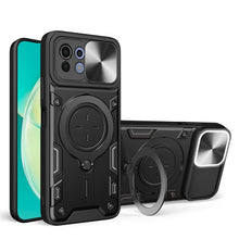 Load image into Gallery viewer, CD Texture Sliding Camshield Magnetic Holder Phone Case, For Xiaomi 11T, For Xiaomi Mi 11 Lite 4G / 5G, For Xiaomi Redmi Note 10 Pro 4G, For Xiaomi Redmi Note 9 4G