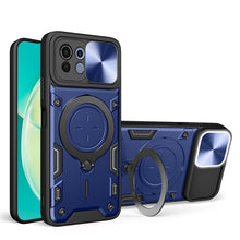 Load image into Gallery viewer, CD Texture Sliding Camshield Magnetic Holder Phone Case, For Xiaomi 11T, For Xiaomi Mi 11 Lite 4G / 5G, For Xiaomi Redmi Note 10 Pro 4G, For Xiaomi Redmi Note 9 4G