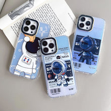 Load image into Gallery viewer, Astronaut Pattern Shockproof PC Protective Phone Case