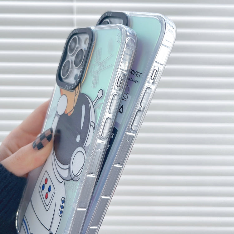 Astronaut Pattern Shockproof PC Protective Phone Case
