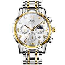 Load image into Gallery viewer, OLEVS 2889 Men Multifunctional Luminous Waterproof Quartz Watch