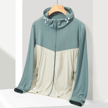 Load image into Gallery viewer, UPF40+ Men and Women Summer High Elasticity Ice Silk Sunscreen Clothing Sports Coat, M, L, XL, XXL, XXXL, XXXXL, XXXXXL