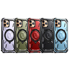 Load image into Gallery viewer, Armor Series Holder Phone Case with Back Clip, For iPhone 11 Pro Max, For iPhone 11 Pro, For iPhone 11, For iPhone 12 Pro
