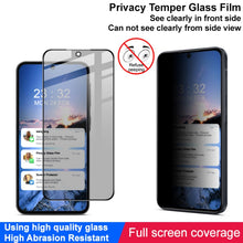 Load image into Gallery viewer, imak HD Full Screen Anti-spy Tempered Glass Protective Film