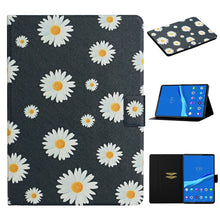 Load image into Gallery viewer, Flower Pattern Horizontal Flip Leather Case with Card Slots &amp; Holder, For Huawei MediaPad M5 lite 10.1, For Huawei MediaPad T5, For Lenovo Tab M10, For Lenovo Tab M10 Plus, For Samsung Galaxy Tab A 8.0 2019, For Samsung Galaxy Tab A 10.1 (2019)        ...