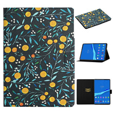 Load image into Gallery viewer, Flower Pattern Horizontal Flip Leather Case with Card Slots &amp; Holder, For Huawei MediaPad M5 lite 10.1, For Huawei MediaPad T5, For Lenovo Tab M10, For Lenovo Tab M10 Plus, For Samsung Galaxy Tab A 8.0 2019, For Samsung Galaxy Tab A 10.1 (2019)        ...