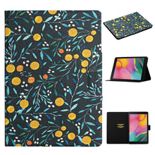 Load image into Gallery viewer, Flower Pattern Horizontal Flip Leather Case with Card Slots &amp; Holder, For Huawei MediaPad M5 lite 10.1, For Huawei MediaPad T5, For Lenovo Tab M10, For Lenovo Tab M10 Plus, For Samsung Galaxy Tab A 8.0 2019, For Samsung Galaxy Tab A 10.1 (2019)        ...
