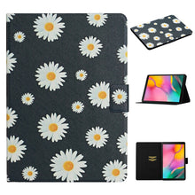 Load image into Gallery viewer, Flower Pattern Horizontal Flip Leather Case with Card Slots &amp; Holder, For Huawei MediaPad M5 lite 10.1, For Huawei MediaPad T5, For Lenovo Tab M10, For Lenovo Tab M10 Plus, For Samsung Galaxy Tab A 8.0 2019, For Samsung Galaxy Tab A 10.1 (2019)        ...