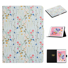 Load image into Gallery viewer, Flower Pattern Horizontal Flip Leather Case with Card Slots &amp; Holder, For Samsung Galaxy Tab S6, For Amazon Kindle Fire 7 (2019), For Amazon Kindle Fire HD 8 (2020), For Amazon Kindle Fire HD 10, For iPad 5, For iPad 10.2, For iPad Pro 10.5 inch       ...