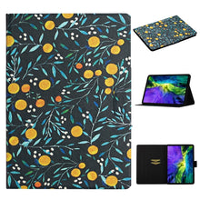 Load image into Gallery viewer, Flower Pattern Horizontal Flip Leather Case with Card Slots &amp; Holder, For Samsung Galaxy Tab S6, For Amazon Kindle Fire 7 (2019), For Amazon Kindle Fire HD 8 (2020), For Amazon Kindle Fire HD 10, For iPad 5, For iPad 10.2, For iPad Pro 10.5 inch       ...