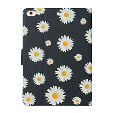 Load image into Gallery viewer, Flower Pattern Horizontal Flip Leather Case with Card Slots &amp; Holder