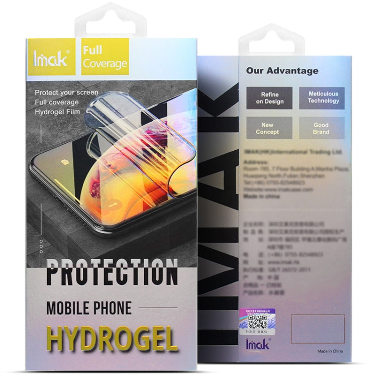 2pcs imak Curved Hydrogel Film Pnone Back Protector, For Samsung Galaxy S23 FE, For Samsung Galaxy A34 5G, For Samsung Galaxy A54 5G