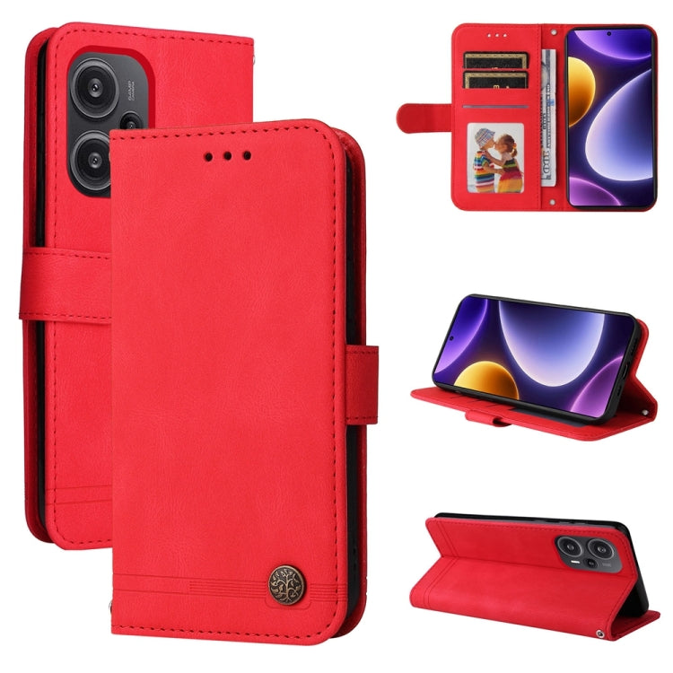 Skin Feel Life Tree Metal Button Leather Phone Case, For Xiaomi Redmi 13C 4G, For Xiaomi Redmi Note13 Pro+ 5G Global, For Xiaomi Redmi Note13 Pro 5G Global, For Xiaomi 13T / Redmi K60 Ultra, For Xiaomi Redmi K70 / K70 Pro, For Xiaomi Redmi Poco F5     ...