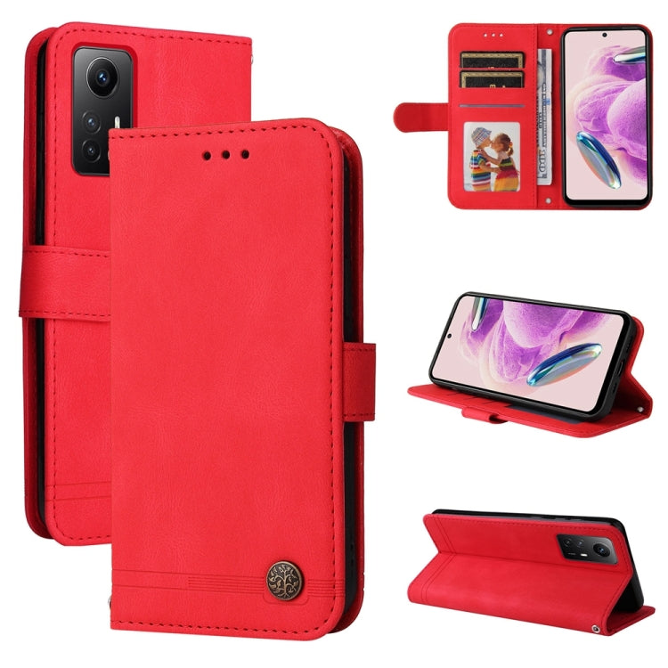 Skin Feel Life Tree Metal Button Leather Phone Case, For Xiaomi Redmi 13C 4G, For Xiaomi Redmi Note13 Pro+ 5G Global, For Xiaomi Redmi Note13 Pro 5G Global, For Xiaomi 13T / Redmi K60 Ultra, For Xiaomi Redmi K70 / K70 Pro, For Xiaomi Redmi Poco F5     ...