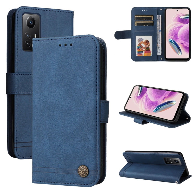 Skin Feel Life Tree Metal Button Leather Phone Case, For Xiaomi Redmi 13C 4G, For Xiaomi Redmi Note13 Pro+ 5G Global, For Xiaomi Redmi Note13 Pro 5G Global, For Xiaomi 13T / Redmi K60 Ultra, For Xiaomi Redmi K70 / K70 Pro, For Xiaomi Redmi Poco F5     ...