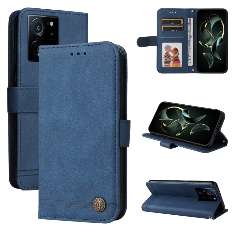 Skin Feel Life Tree Metal Button Leather Phone Case, For Xiaomi Redmi 13C 4G, For Xiaomi Redmi Note13 Pro+ 5G Global, For Xiaomi Redmi Note13 Pro 5G Global, For Xiaomi 13T / Redmi K60 Ultra, For Xiaomi Redmi K70 / K70 Pro, For Xiaomi Redmi Poco F5     ...