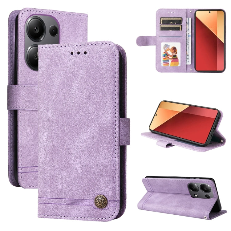 Skin Feel Life Tree Metal Button Leather Phone Case, For Xiaomi Poco F6, For Xiaomi Redmi A3, For Xiaomi Redmi Note13 Pro 4G Global/Poco M6 Pro 4G, For Xiaomi Redmi Note13 4G, For Xiaomi Redmi K70E, For Xiaomi 14 Ultra, For Xiaomi 14 Pro, For Xiaomi 14...