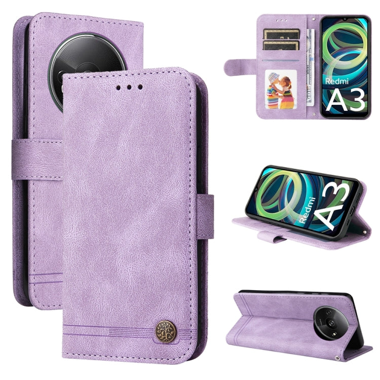 Skin Feel Life Tree Metal Button Leather Phone Case, For Xiaomi Poco F6, For Xiaomi Redmi A3, For Xiaomi Redmi Note13 Pro 4G Global/Poco M6 Pro 4G, For Xiaomi Redmi Note13 4G, For Xiaomi Redmi K70E, For Xiaomi 14 Ultra, For Xiaomi 14 Pro, For Xiaomi 14...