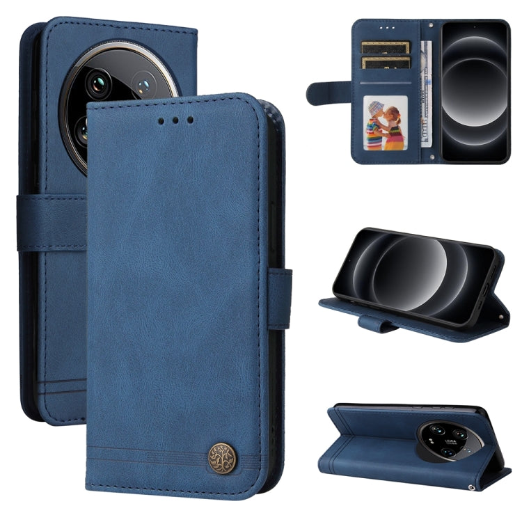 Skin Feel Life Tree Metal Button Leather Phone Case, For Xiaomi Poco F6, For Xiaomi Redmi A3, For Xiaomi Redmi Note13 Pro 4G Global/Poco M6 Pro 4G, For Xiaomi Redmi Note13 4G, For Xiaomi Redmi K70E, For Xiaomi 14 Ultra, For Xiaomi 14 Pro, For Xiaomi 14...