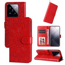 Load image into Gallery viewer, Embossed Sunflower Leather Phone Case, For Xiaomi Redmi A3, For Xiaomi Redmi Note13 Pro 4G Global/Poco M6 Pro 4G, For Xiaomi Redmi Note13 4G, For Xiaomi Redmi K70E, For Xiaomi 14 Ultra, For Xiaomi 14 Pro, For Xiaomi 14, For Xiaomi Redmi Note13 5G Globa...