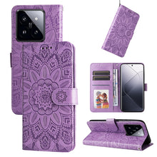 Load image into Gallery viewer, Embossed Sunflower Leather Phone Case, For Xiaomi Redmi A3, For Xiaomi Redmi Note13 Pro 4G Global/Poco M6 Pro 4G, For Xiaomi Redmi Note13 4G, For Xiaomi Redmi K70E, For Xiaomi 14 Ultra, For Xiaomi 14 Pro, For Xiaomi 14, For Xiaomi Redmi Note13 5G Globa...
