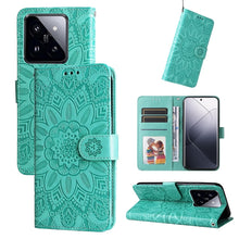 Load image into Gallery viewer, Embossed Sunflower Leather Phone Case, For Xiaomi Redmi A3, For Xiaomi Redmi Note13 Pro 4G Global/Poco M6 Pro 4G, For Xiaomi Redmi Note13 4G, For Xiaomi Redmi K70E, For Xiaomi 14 Ultra, For Xiaomi 14 Pro, For Xiaomi 14, For Xiaomi Redmi Note13 5G Globa...