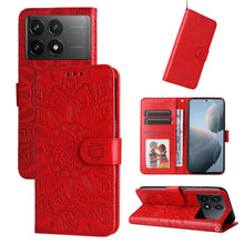 Load image into Gallery viewer, Embossed Sunflower Leather Phone Case, For Xiaomi Redmi A3, For Xiaomi Redmi Note13 Pro 4G Global/Poco M6 Pro 4G, For Xiaomi Redmi Note13 4G, For Xiaomi Redmi K70E, For Xiaomi 14 Ultra, For Xiaomi 14 Pro, For Xiaomi 14, For Xiaomi Redmi Note13 5G Globa...