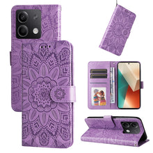Load image into Gallery viewer, Embossed Sunflower Leather Phone Case, For Xiaomi Redmi A3, For Xiaomi Redmi Note13 Pro 4G Global/Poco M6 Pro 4G, For Xiaomi Redmi Note13 4G, For Xiaomi Redmi K70E, For Xiaomi 14 Ultra, For Xiaomi 14 Pro, For Xiaomi 14, For Xiaomi Redmi Note13 5G Globa...