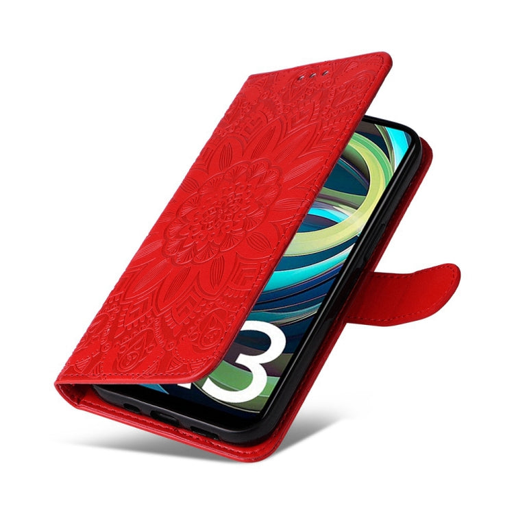Embossed Sunflower Leather Phone Case, For Xiaomi Redmi A3, For Xiaomi Redmi Note13 Pro 4G Global/Poco M6 Pro 4G, For Xiaomi Redmi Note13 4G, For Xiaomi Redmi K70E, For Xiaomi 14 Ultra, For Xiaomi 14 Pro, For Xiaomi 14, For Xiaomi Redmi Note13 5G Globa...