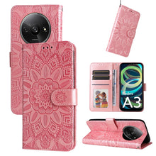 Load image into Gallery viewer, Embossed Sunflower Leather Phone Case, For Xiaomi Redmi A3, For Xiaomi Redmi Note13 Pro 4G Global/Poco M6 Pro 4G, For Xiaomi Redmi Note13 4G, For Xiaomi Redmi K70E, For Xiaomi 14 Ultra, For Xiaomi 14 Pro, For Xiaomi 14, For Xiaomi Redmi Note13 5G Globa...