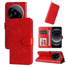 Load image into Gallery viewer, Embossed Sunflower Leather Phone Case, For Xiaomi Redmi A3, For Xiaomi Redmi Note13 Pro 4G Global/Poco M6 Pro 4G, For Xiaomi Redmi Note13 4G, For Xiaomi Redmi K70E, For Xiaomi 14 Ultra, For Xiaomi 14 Pro, For Xiaomi 14, For Xiaomi Redmi Note13 5G Globa...