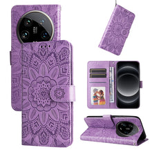 Load image into Gallery viewer, Embossed Sunflower Leather Phone Case, For Xiaomi Redmi A3, For Xiaomi Redmi Note13 Pro 4G Global/Poco M6 Pro 4G, For Xiaomi Redmi Note13 4G, For Xiaomi Redmi K70E, For Xiaomi 14 Ultra, For Xiaomi 14 Pro, For Xiaomi 14, For Xiaomi Redmi Note13 5G Globa...