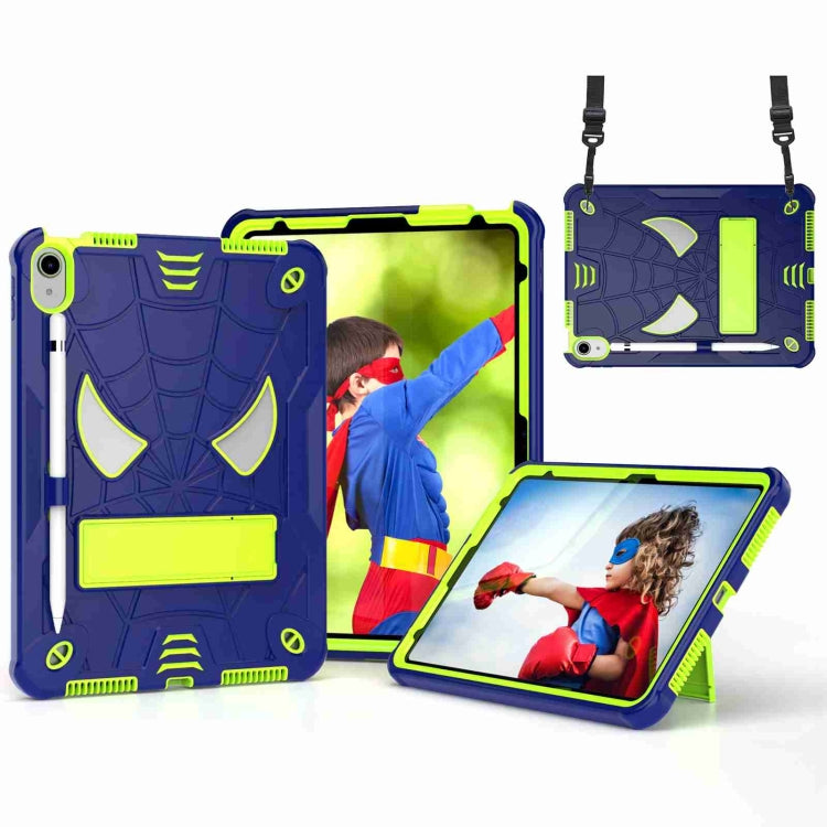Spider Texture Silicone Hybrid PC Tablet Case with Shoulder Strap