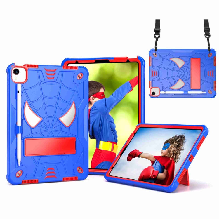 Spider Texture Silicone Hybrid PC Tablet Case with Shoulder Strap