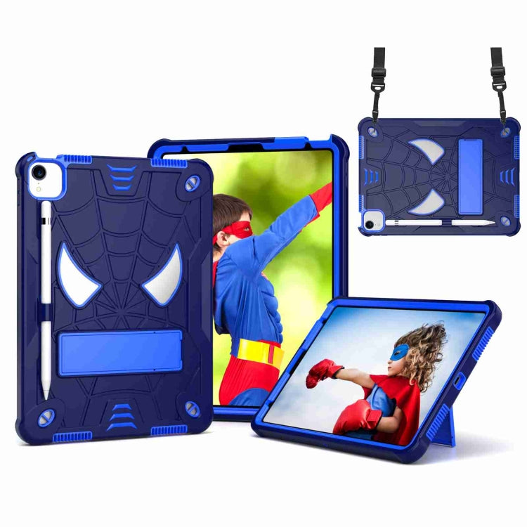 Spider Texture Silicone Hybrid PC Tablet Case with Shoulder Strap