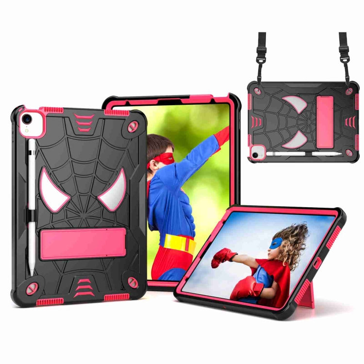 Spider Texture Silicone Hybrid PC Tablet Case with Shoulder Strap