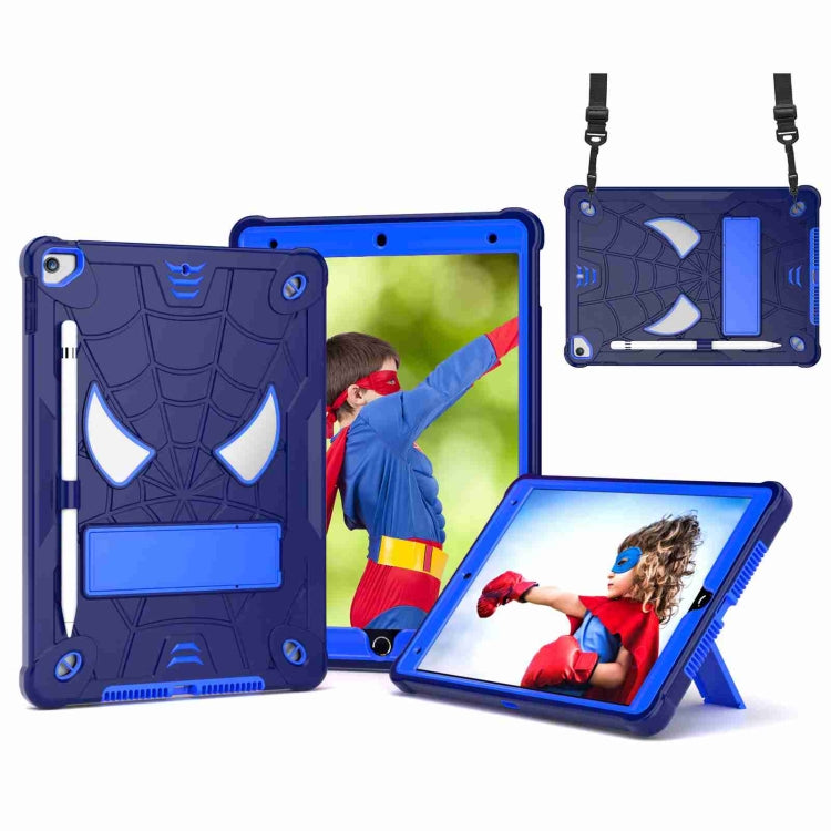 Spider Texture Silicone Hybrid PC Tablet Case with Shoulder Strap