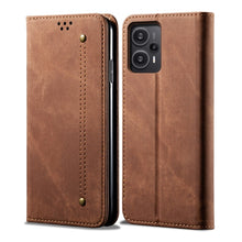 Load image into Gallery viewer, Denim Texture Casual Style Flip Leather Phone Case, For Xiaomi Redmi Note 12 Turbo / Poco F5