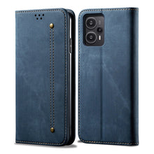 Load image into Gallery viewer, Denim Texture Casual Style Flip Leather Phone Case, For Xiaomi Redmi Note 12 Turbo / Poco F5