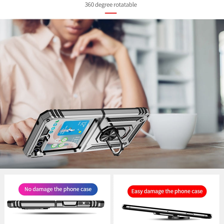 Shockproof TPU + PC Phone Case with Holder