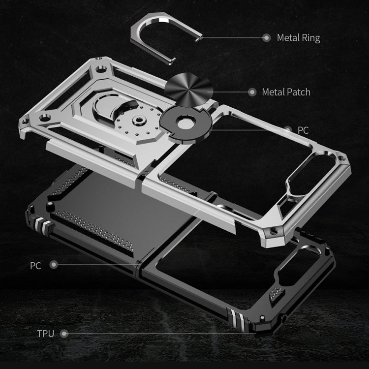Shockproof TPU + PC Phone Case with Holder