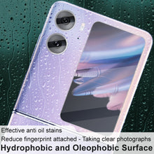 Load image into Gallery viewer, 1 Sets imak Tempered Glass Rear Camera Protection Ring + Glass Rear Screen Sticker, For OPPO Find N2 Flip 5G